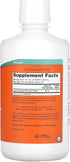 NOW Supplements, Colloidal Minerals Liquid, Plant Derived, Essential Trace Minerals, 32-Ounce...