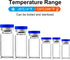 2ml Sealed Vials with Self Healing Injection Port and Plastic-Aluminum Flip Caps,Glass Empty Vials for Injection 10 Pack...