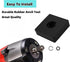 (3+3Sets) 1/2” and 3/8" Impact Retaining Ring Clip Impact Friction Ring with O-Ring for Milwaukee Electric/Pneumatic Type Impact Wrench, Retainer ...