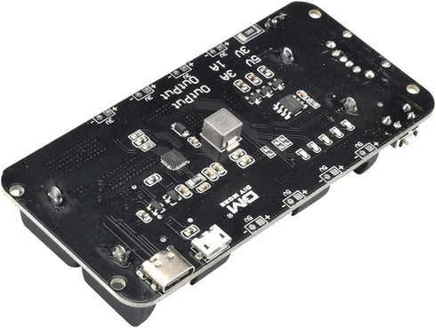diymore 1865O Battery Holder Double Li-ion V8 Battery Shield Micro USB 5V/3A 3V/1A Power Bank Battery Charging Module for Raspberry Pi and Arduino...