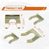 15PCS Brake Line Retainer, U Shape Metal Brake Hose Bracket Parking Brake Cable Clip, Replacement Hose Retaining Clip for Cars Trucks Motorcycles ...