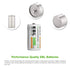 EBL Rechargeable C Batteries, 5000mAh Ni-MH High Capacity C Cell Battery New Retail Package, Pack of 4...