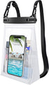 Large Waterproof Phone Pouch Floating, Waterproof Phone Case for iPhone 15 14 Pro Max 13 12 Plus 11 XS XR X Samsung up to 8.5'', IPX8 Water Proof ...