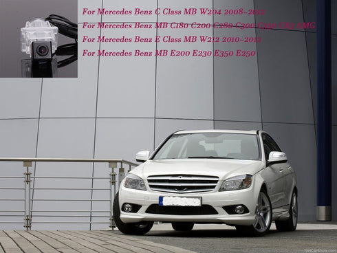 Car Rear View Camera for Mercedes Benz C180 C200 C280 C300 C350 C63 AMG & HD CCD Night Vision Waterproof and Shockproof Reversing Backup Camera...