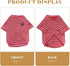 Matching Dog and Owner Clothes,Striped Dog shirts for Small Medium Large Dogs Cats,Mama and Pet Shirts are Sold Separately(for Pets,Pet-Pink,Pet 6...