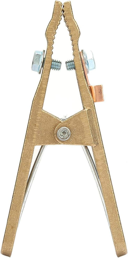 260/300/500A Brass A Shape Ground Clip Clamp Welding Earth Clamp Ground Clamp for Welding Machine Accessories(260A)...