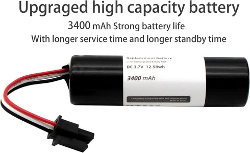 Replacement Battery for Logitech UE Boom/UE Boom2/UE Blast/UE Boom 3 Wireless Bluetooth Speaker fits Part No Logitech S-00151/S-00122/S-00170/S-00...