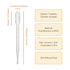 Disposable Transfer Pipettes Dropper 3ml Plastic Pasteur Pipette Calibrated Lab Pipettes, Low Density Polyethylene (LDPE), Pack of 200...