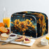2 Slice Toaster Cover Splash Oil Painting Sunflower Plus Size Toaster Dust Cover Microwave Oven Cover Dust and Fingerprint Protection (14x14")2PCS...
