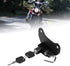 Qiilu Motorcycle Helmet Lock, Key Lock, Black, Compact...