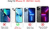 Compatible for iPhone 13 Case Cute Cool Leopard Print Design for Girls Women Soft TPU Shockproof Protective Girly for iPhone 13-Blue...