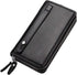Hebetag Leather Clutch Purse Wallet for Men Organizer Holder Wrist Bag...