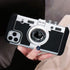 Awsaccy Emily in Paris Phone Case for iPhone 15 Pro 6.1 inch 2023 Camera Case Vintage Cover Cute 3D Cool Unique Design Silicone Case with Removabl...