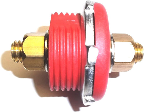 Fastronix Red Thru Panel Battery Terminal Connector...