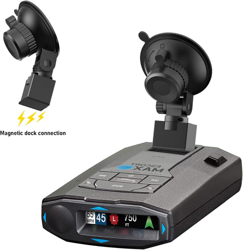 Suction Cup Mount, Windshield Car Mount, Radar Detector Suction Cup Holder, Suitable for Escort IX, IXc, Max 3, Max360C, 2020 Max 360 Radar Models...