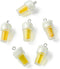 UR URLIFEHALL 20Pcs Resin Beer Drink Charms with Stainless Steel Loops Imitation Drink Cup Charms Pendants for DIY Supplies Findings...