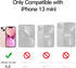 JETech Magnetic Case for iPhone 13 Mini 5.4-Inch Compatible with MagSafe, Translucent Matte Back Slim Shockproof Phone Cover (Pink)...