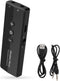 JXTZ Bluetooth Transmitter Receiver 3 in 1, Rechargeable Bluetooth 5.0 Car Adapter, Noise Canceling Aux Bluetooth Adapter for Car, 3.5mm Bluetooth...