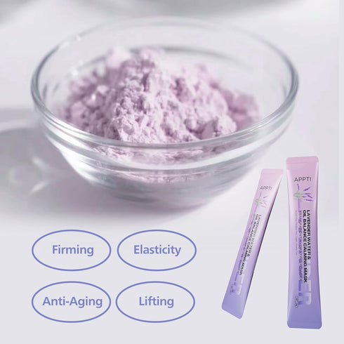 Peel Off Jelly Mask Powder,Moisturizing Facial Mask with Hyaluronic Acid,Home DIY Spa Skincare Face Mask (Chamomile+Seed oil+Lavender+Pomegranate)...