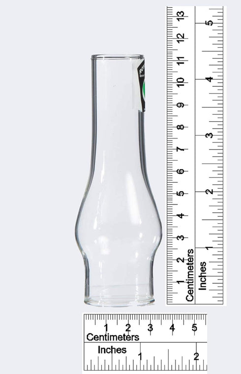 B&P Lamp TINY 1 1/4 Inch Base by 4 1/2 Inch Tall Clear Glass Chimney for Miniature Oil Lamps and Lighting...