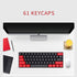 PBT Keycaps 60 Percent, 61 Keycaps OEM Profile Keycaps Custom Keycaps with Key Puller for Cherry MX Switches /GH60/RK61/ALT61/ Annie Mechanical Ke...