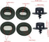 Car Mat Fixation Clips Floor Mats Fasteners Holders 2 Pcs Set...