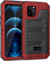 Beasyjoy Case for iPhone 12 Pro Max Waterproof, Metal Heavy Duty Case with Built in Screen Protector, Military Grade Full Body Protective Defender...