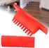 Durable Red Cylinder Practical Rubber Wood Grain Effect Painting Tool, Painting Tools, 2Pcs/Set for House Office...