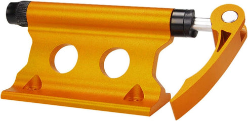 Bike Block Fork Mount, Quick Release Fork Mount Truck Bed Bicycle Carrier Portable, Aluminum Alloy Bicycle Front Fork Fixed Clip Luggage Rack for ...