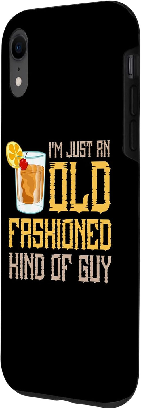 iPhone XR Old Fashioned Drink Cocktail Recipe Whiskey Case...