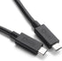 Oyen Digital USB-C USB4 Cable (40Gbps), 1ft (0.3M), 8K Video, 240W Charging...