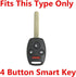 Rpkey Silicone Keyless Entry Remote Control Key Fob Cover Case protector Replacement Fit For Honda Accord Accord Crosstour CR-V Civic Element Pilo...