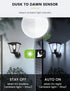 Dusk to Dawn Light Bulbs, 100W Equivalent Outdoor Light Bulbs, 5000K Daylight White, A19 E26 Light Sensor LED Bulb Automatic On Off Photocell for ...