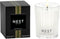 NEST New York Scented Votive Candle, Grapefruit - 2 oz - Up to 28-Hour Burn Time - Reusable Glass Vessel...