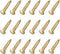 Small Nails (1.2x8mm) 80pcs, Brass Tiny Hardware Nails - for Household Woodworking, Brass Tone...