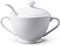 WM Bartleet & Sons 1750 Traditional Porcelain Sugar Bowl with Lid & Spoon – White...