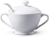WM Bartleet & Sons 1750 Traditional Porcelain Sugar Bowl with Lid & Spoon – White...