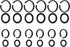 1/2"" & 3/8"" Impact Wrench Retainer rings with O-ring Fit for Electric Wrench/Pneumatic Wrench, Impact Wrench Tool Parts and Accessories (6+6/Set...