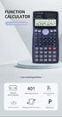 CTIFREE Scientific Calculator FX-991MS College Middle School Mathematics 401 Function Calculadora Cientifica Dual Power Scientific Calculator...