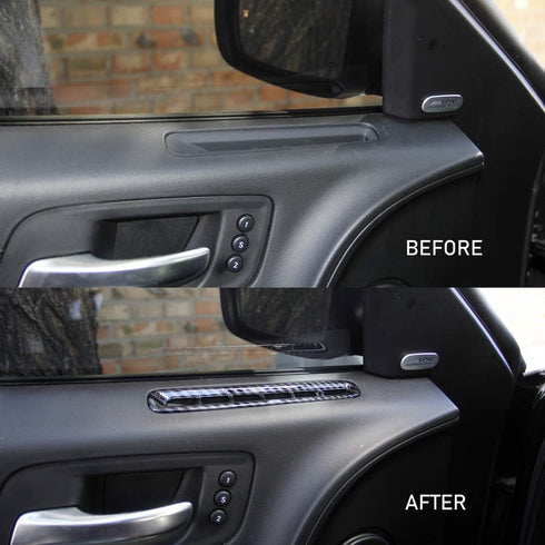 Door A/c Vent Panel Air Carbon Fiber Accessories for Dodge Charger 2011+...