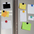 Magnetic Board Frameless Stainless Iron Strips, Magnetic Strips with Adhesive Backing Magnet Board Magnetic Bulletin Bar Board Memo Board with 10 ...