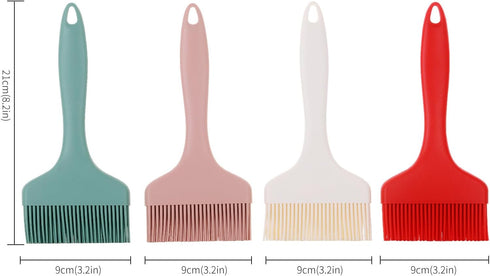 Pastry Brush Silicone,Food Brushes for Cooking,Silicone Brush Cooking,Baking Brush,Bbq Brushes for Sauce,for BBQ Grill Spread Oil Butter Sauce,Hea...