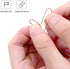 200 Pcs Rose Gold Paper Clips, 1.1" (28mm) Smooth Finish Steel Wire Paperclips Medium Size Paper Clips for Organizing School Home Office Supplies...