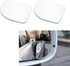 2PCS Car Blind Spot Mirror, 360 Degree Adjustabe HD Glass Blind Spot Mirrors, Fan-Shaped Automobile Rear Blind Spot Mirror Car Exterior Accessorie...