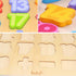 Wooden Number Puzzle Toys, ABC Letter & Number Puzzle for Toddlers 1 2 3 Year Old, Preschool Learning Toys for Kids, Educational Name Puzzle Gift ...
