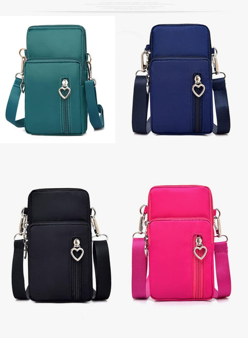 Mobile Phone Purses Bag,Waterproof Crossbody Phone Wallet Case, Cellphone Crossbody with Shoulder Strap,Outdoor Sweat-Proof Running Armbag,Crossbo...