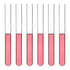 XCD Glass Test Tubes, Borosilicate Glass Clear Test Tubes Lab Containers Round Bottom Test Tube for Laboratory Experiment Tools Cylindrical Tubes,...