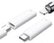 Jiunai 2 Pack USB-C to Pencil (1st Generation) Adapters for Apple Pencil 1st Gen, Female & Male USB C to Female Lightning Connector Charger compat...