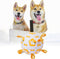 Dog Toys Soccer Ball, Puppy White Ball Interactive Toys for Tug of War, Puppy Birthday Toy, Dog Water Toys, Dog Balls for Small & Medium&Large Dog...