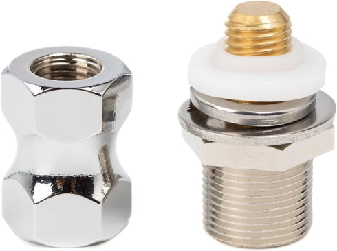 Heavy Duty SO-239 Stud Mount for CB Radio Antenna Standard 3/8 x 24 Threaded Antenna Stud Mount Adapter CB SO239 Stud Mount for Any 1/2" Hole(2 Pa...